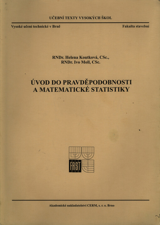 Úvod do pravděpodobnosti a matematické statistiky