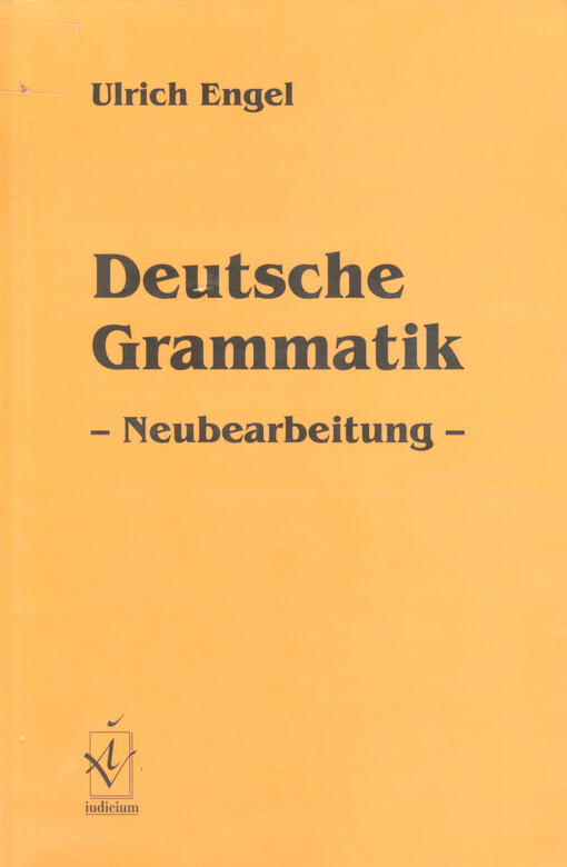 Deutsche Grammatik :Neubearbeitung