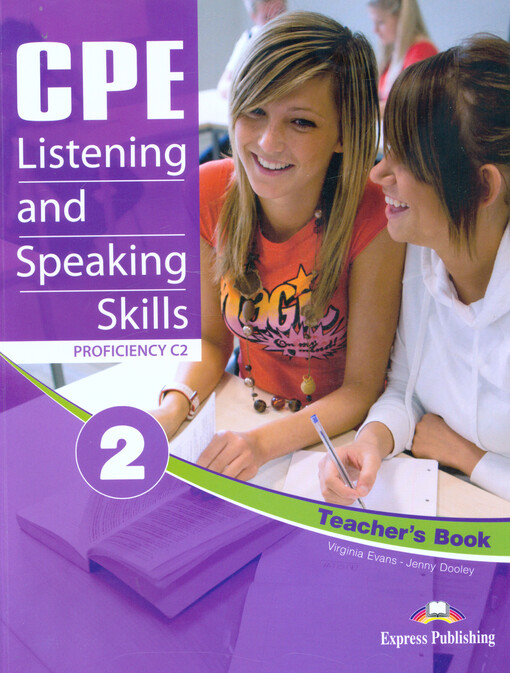 CPE listening and speaking skills 2 :proficiency C2, teacher’s book