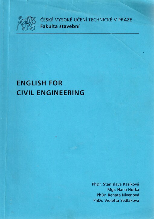 English for civil engineering