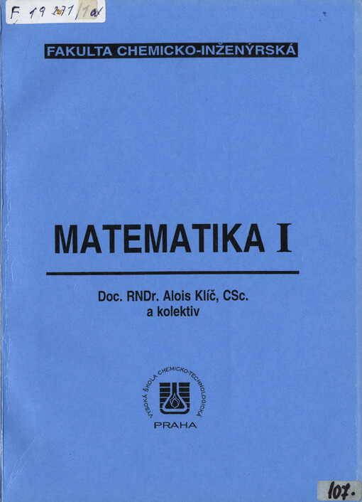 Matematika I