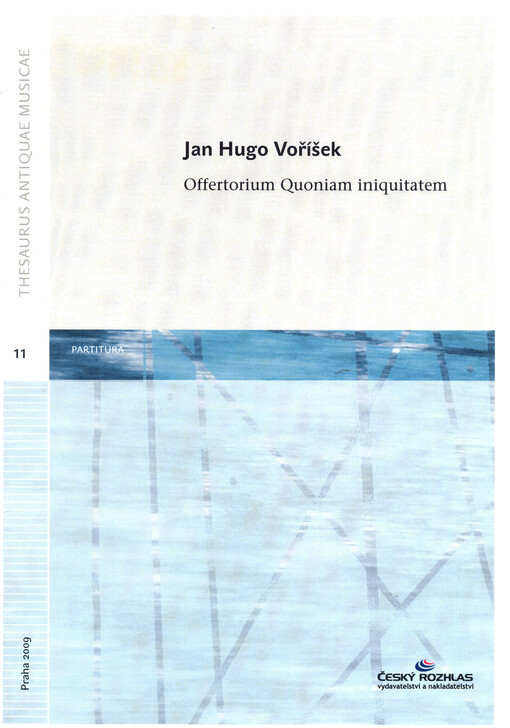 Offertorium quoniam iniquitatempartitura