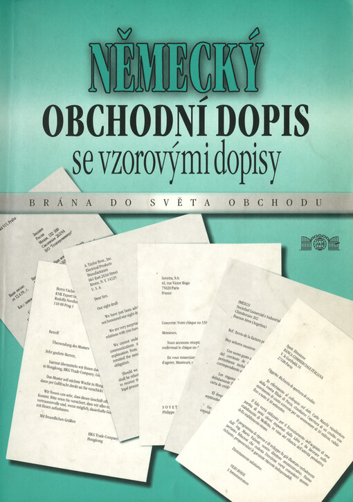 Německý obchodní dopis se vzorovými dopisy