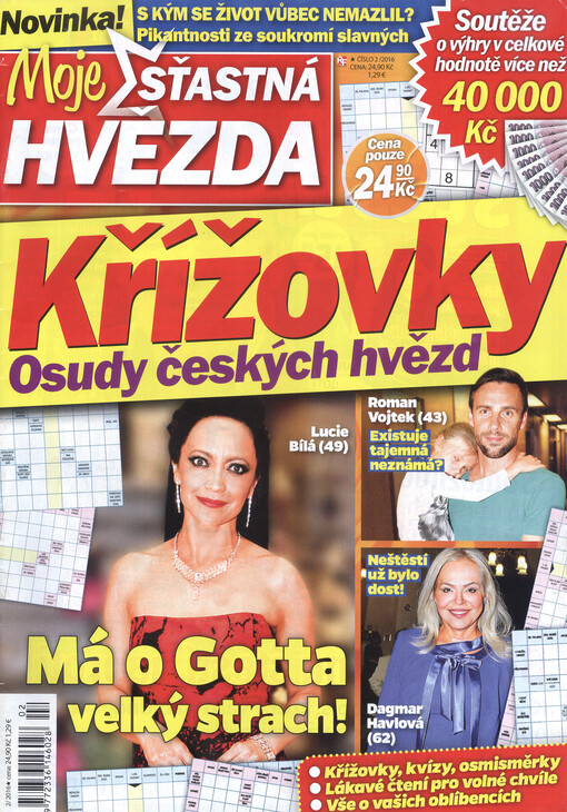 Moje šťastná hvězda. Křížovky - osudy českých hvězd