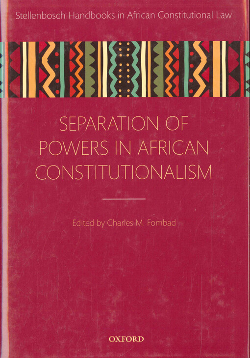 Separation of powers in African constitutionalism