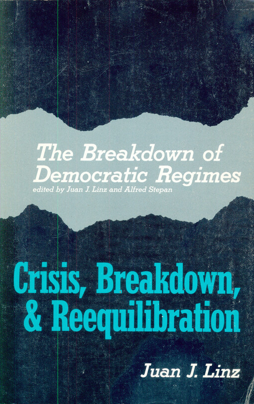Crisis, breakdown & reequilibration