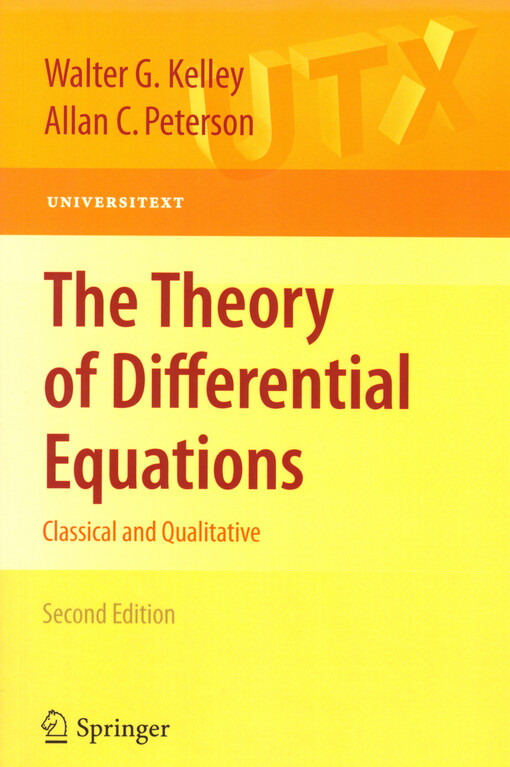 The theory of differential equations :classical and qualitative