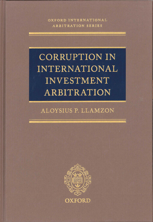 Corruption in international investment arbitration