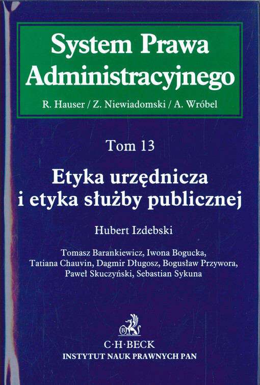 Etyka urzędnicza i etyka służby publicznej