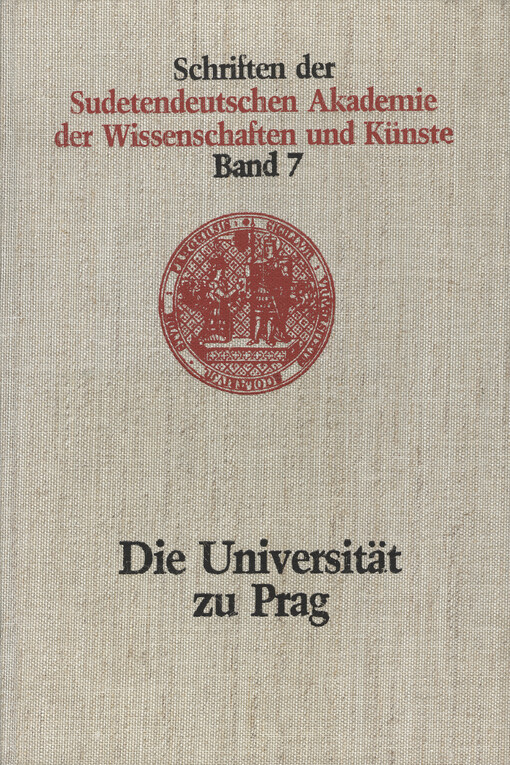 Die Universität zu Prag, mit 16 Abbildungen