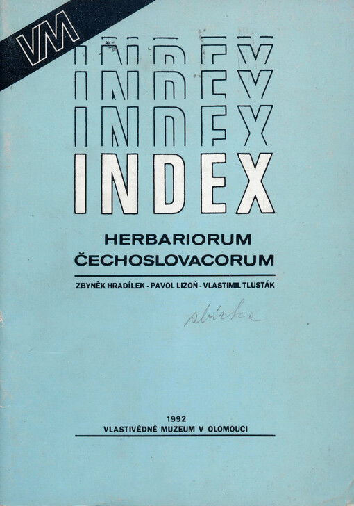 Soupis botanických sbírek v Československu