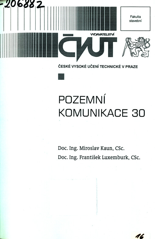 Pozemní komunikace 30