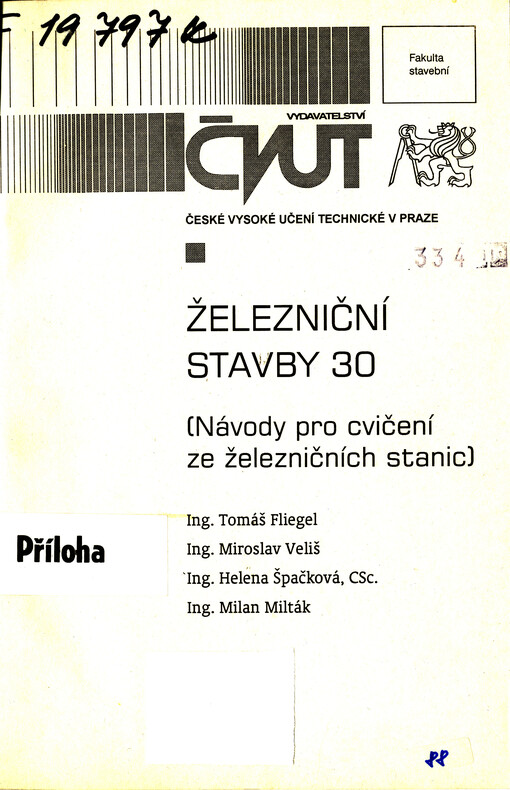 
  Železniční stavby 30
  