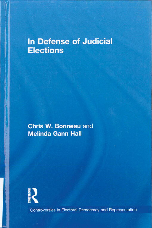 In defense of judicial elections