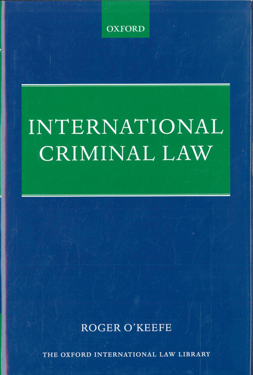 International criminal law