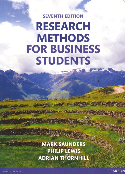 Research methods for business students