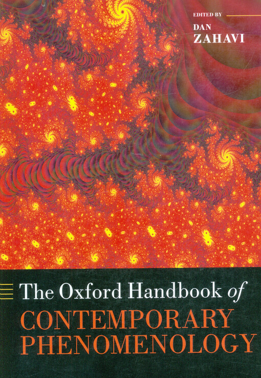 The Oxford handbook of contemporary phenomenology