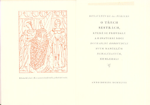 O třech sestrách, které se provdaly a o svatební noci duchaplně odpověděly svým manželům nenalézajícím, co hledali