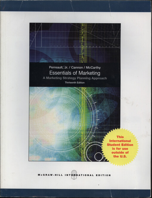 Essentials of marketing : a marketing strategy planning approach