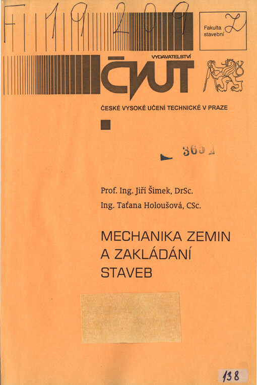 Mechanika zemin a zakládání staveb