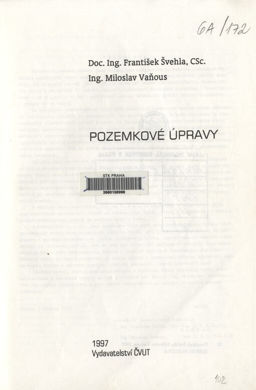 Pozemkové úpravy