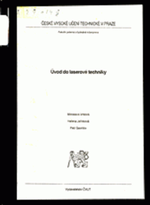 Úvod do laserové techniky