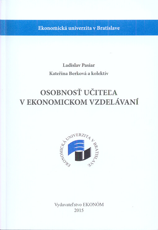 Osobnosť učiteľa v ekonomickom vzdelávaní