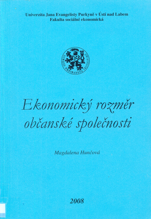 Ekonomický rozměr občanské společnosti