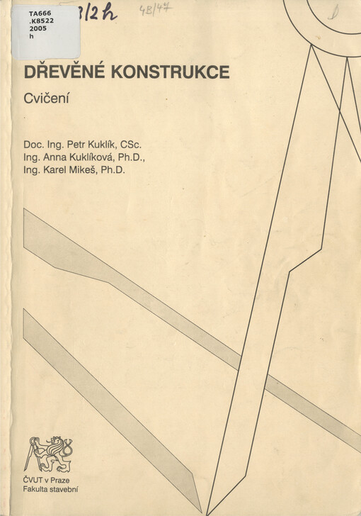 Dřevěné konstrukce : cvičení 