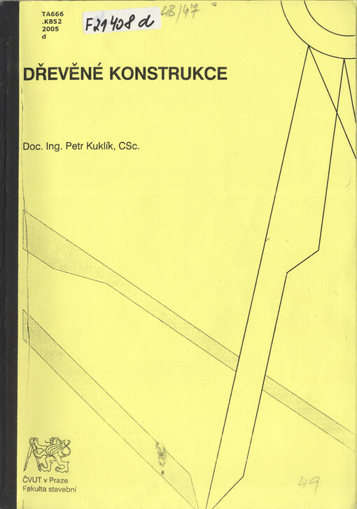 Dřevěné konstrukce 