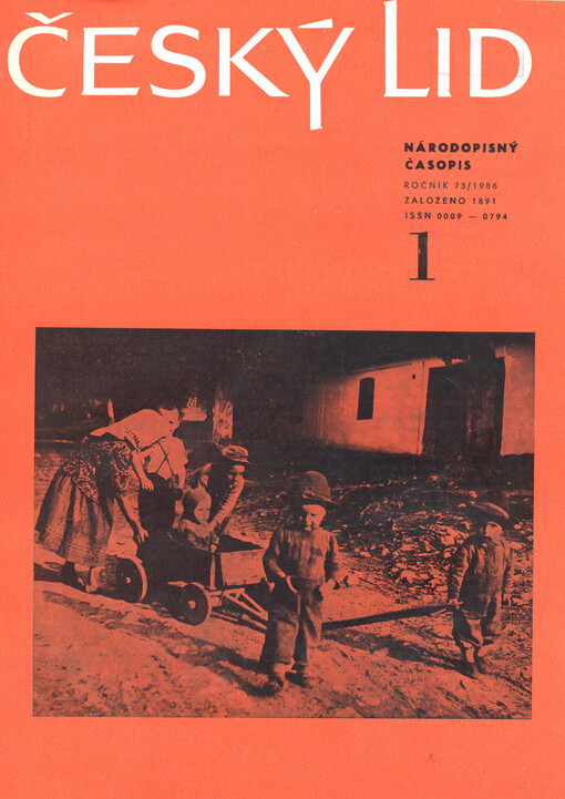 Český lid : sborník věnovaný studiu lidu českého v Čechách, na Moravě, ve Slezsku a na Slovensku