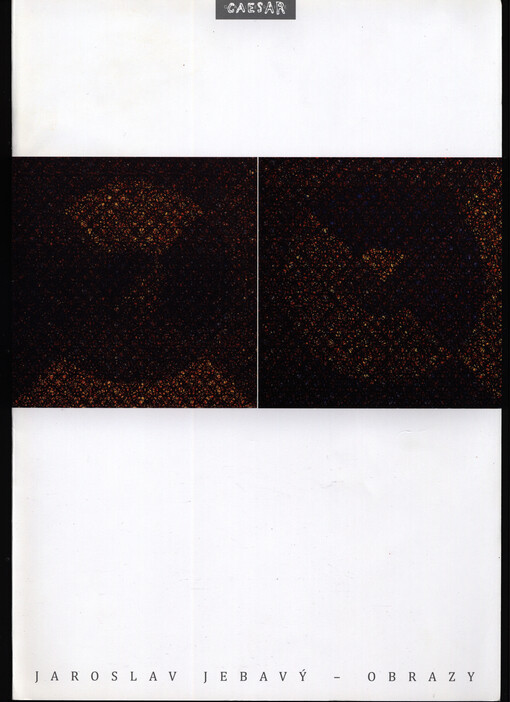 Jaroslav Jebavý : obrazy : [207. výstava Galerie Caesar, 3.3.-26.3.2009 = paintings : 207th Galerie Caesar exhibition, March 3 - March 26, 2009
