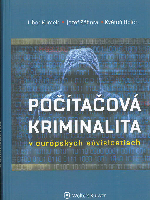 Počítačová kriminalita v európskych súvislostiach