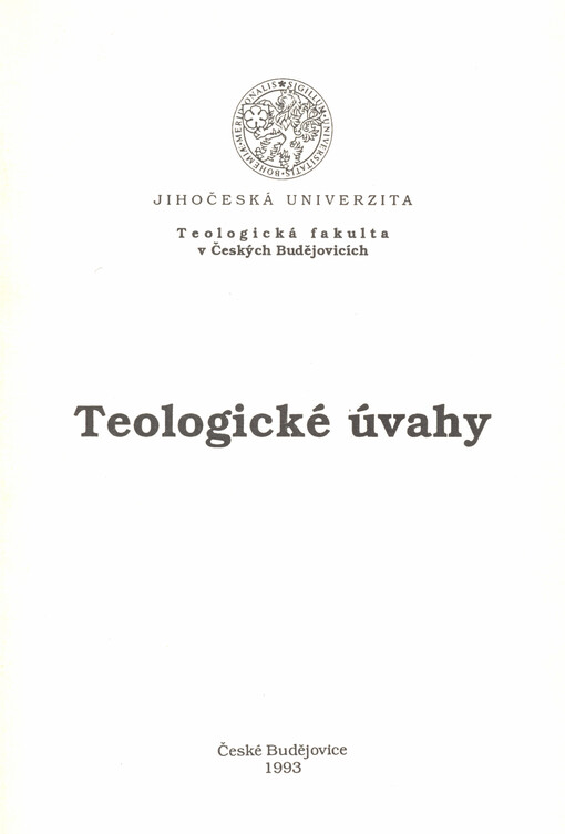 Teologické úvahy