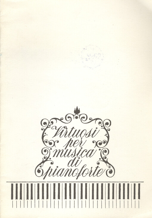 Virtuosi per musica di pianoforte : Bibliogr. k 25. výročí soutěže