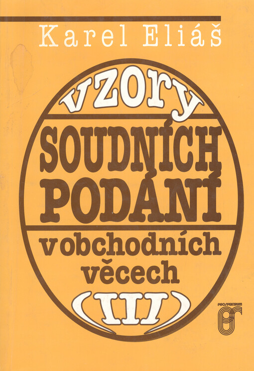 Vzory soudních podání v obchodních věcech