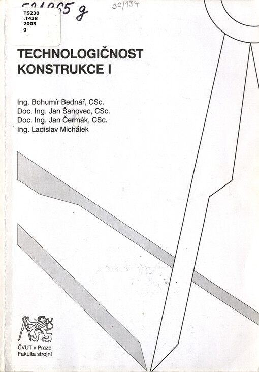 Technologičnost konstrukce I