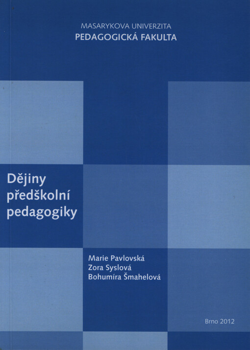 Dějiny předškolní pedagogiky