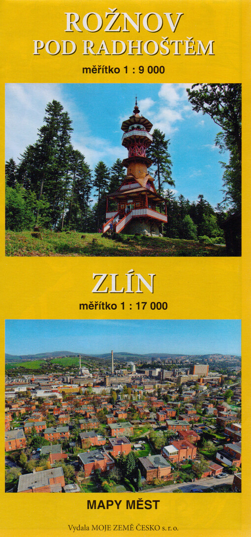 Rožnov pod Radhoštěm ; Zlín : mapy měst
