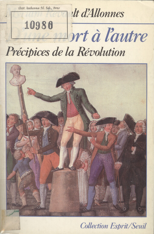 D'une mort à l'autre :précipices de la Révolution