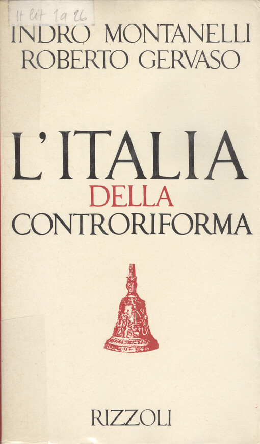 L'Itala della controriforma (1492-1600)