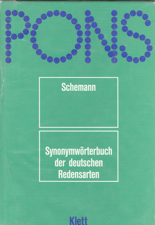 Synonymwörtebuch der deutschen Redensarten