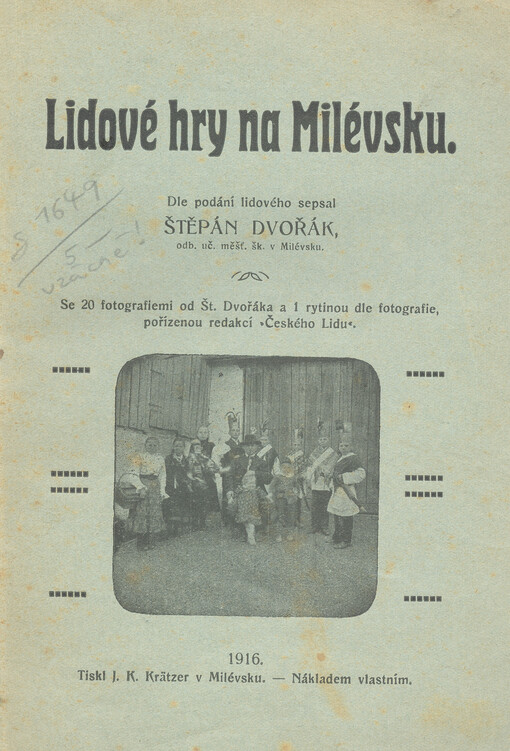 Lidové hry na Milévsku