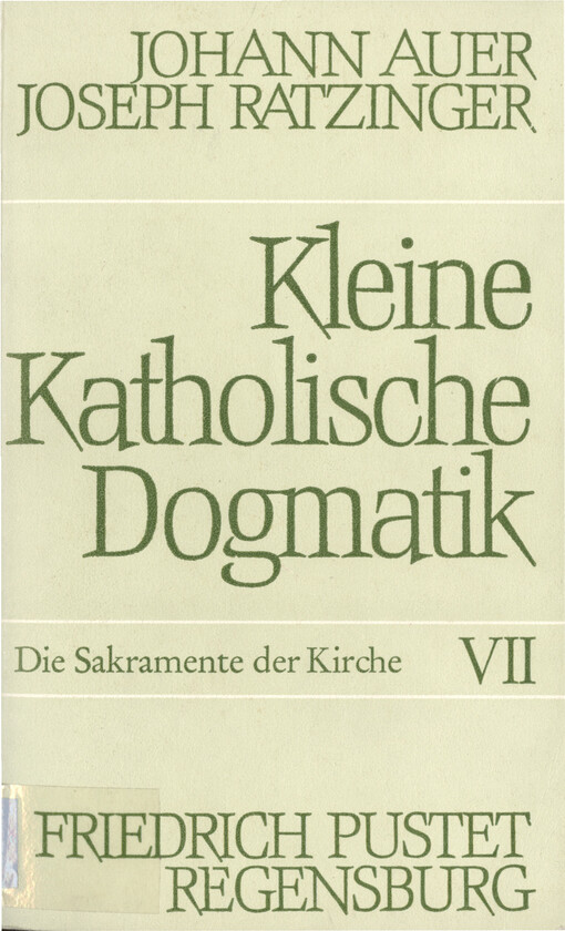 Die Sakramente der Kirche