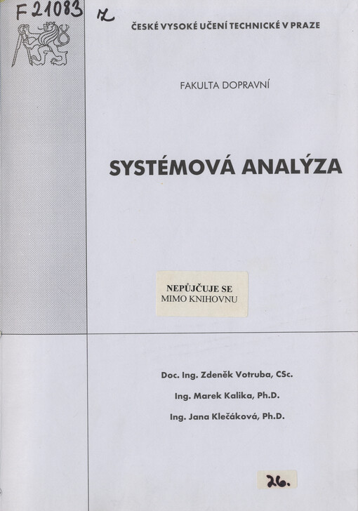 Systémová analýza