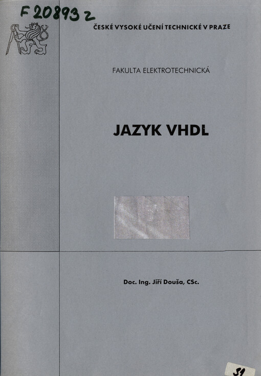 Jazyk VHDL