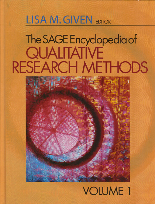 The Sage encyclopedia of qualitative research methods.Volume 1