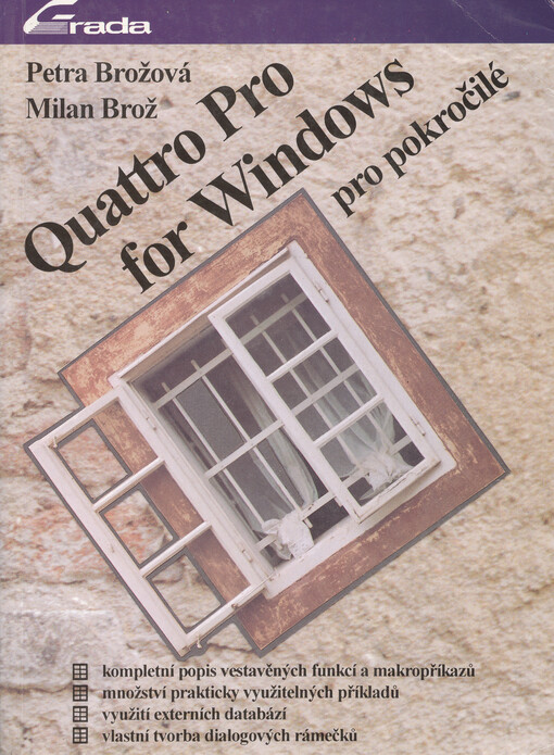 Quattro Pro for Windows pro pokročilé