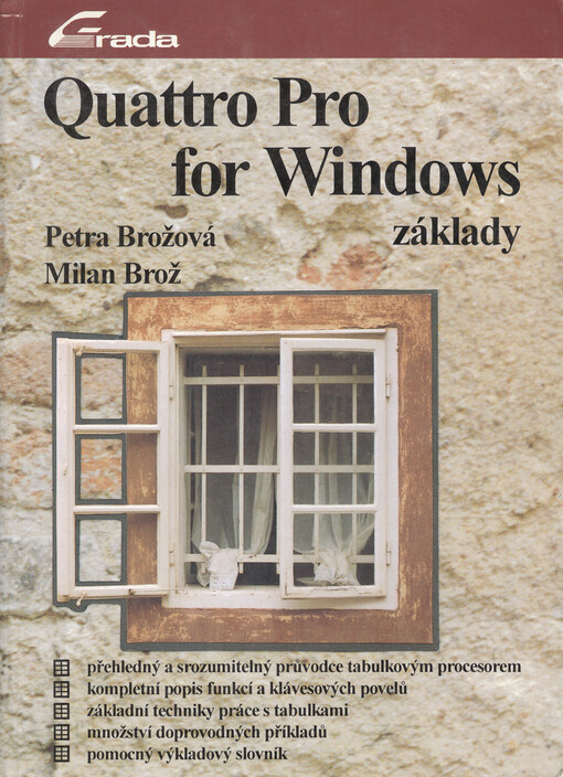 Quattro Pro for Windows : základy