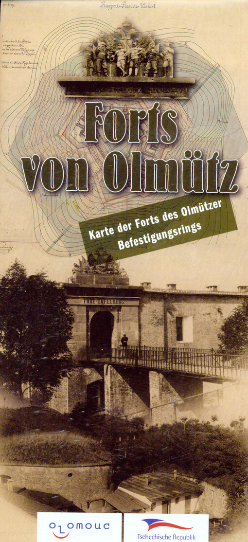 Forts von Olmütz Karte der Forts des Olmützer Befestigungsrings